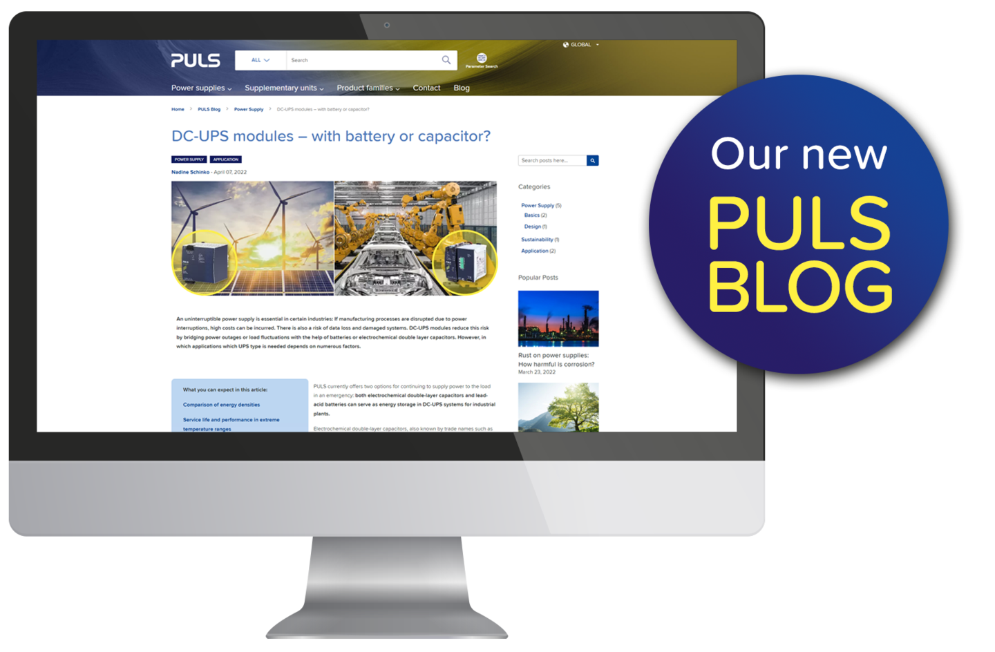 The new PULS Blog.