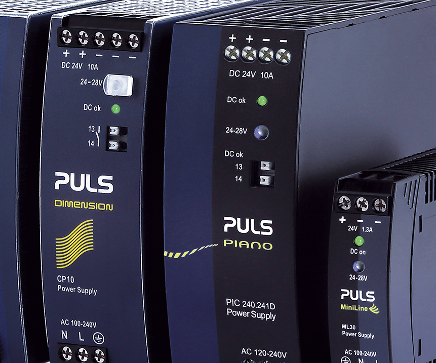 PULS DIN rail power supplies portfolio