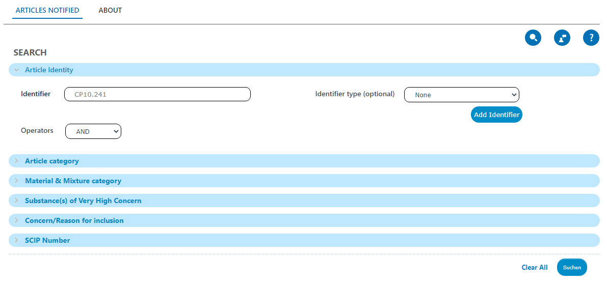 Find PULS products in the SVHC database.