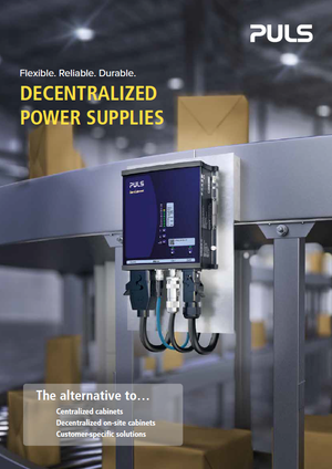 PULS field power supplies magazine