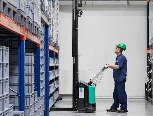 Effective storage system in PULS factory in Chomutov, Czech Republic