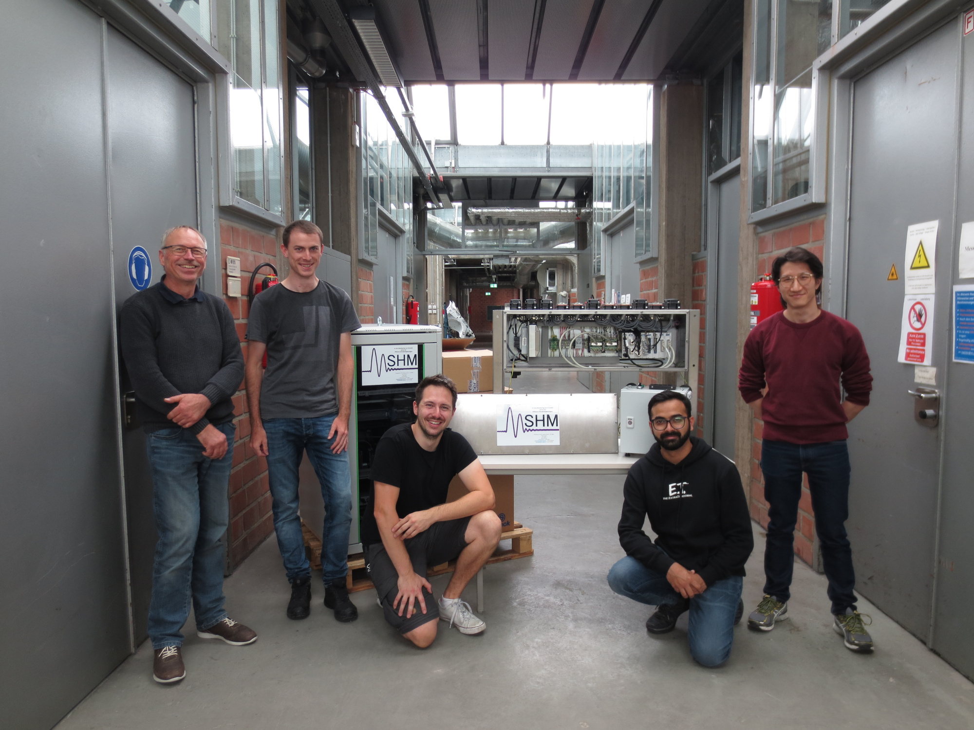 L'équipe In-Situ-WIND de l'université de Siegen, en Allemagne. (© Photo In-Situ-WIND)