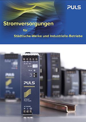 Broschüre Stromversorgungen für Städtische Werke