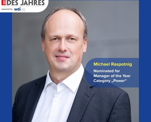 Michael Raspotnig ist für den Manager des Jahres Award 2024 nominiert.