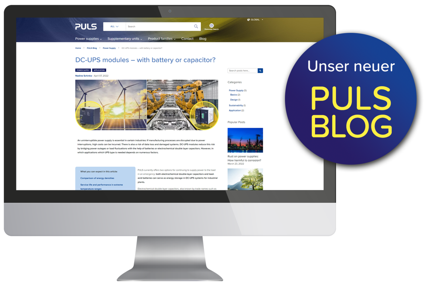 Der neue PULS Blog ist online.